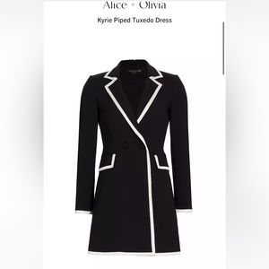 Alice and Olivia Blazer Dress